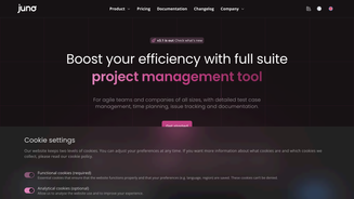 Screenshot of Juno.one